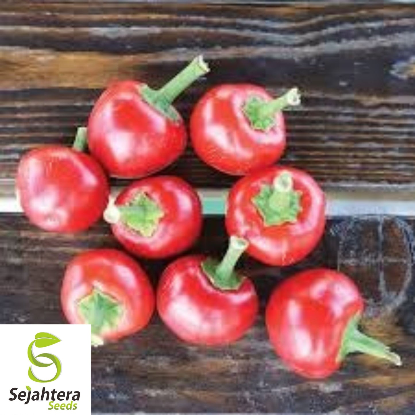 Large Red Cherry Hot Pepper Seeds - 50+ Heirloom - 3,000-5,000 SHU - Non-GMO