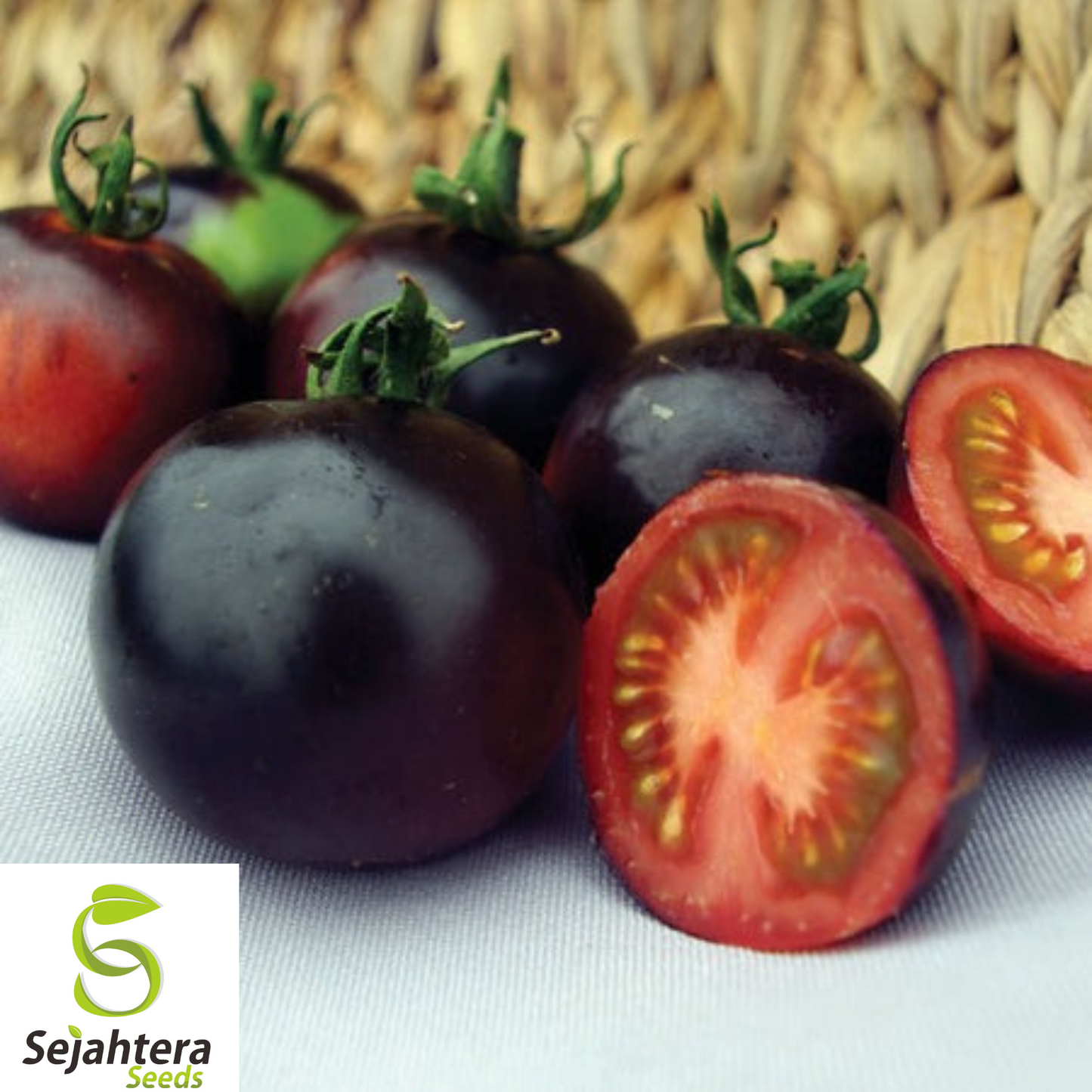 10+ Black Truffle Tomato Seeds - Heirloom, Organic, Non-GMO, Rare & Flavorful