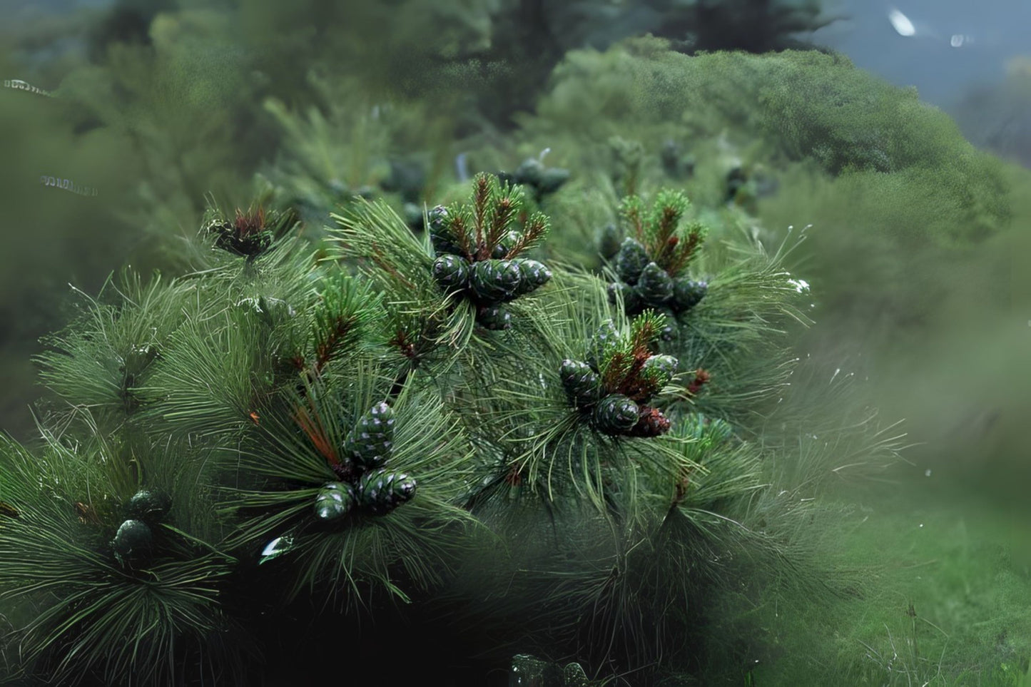 Dwarf Siberian Pine Japanese Stone Pine (Pinus pumila)