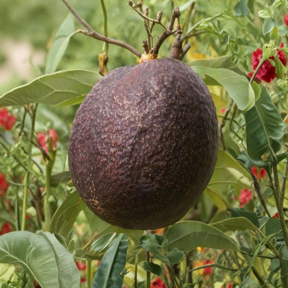 Maria Black Avocado Tree – Persea americana (Also known as Maria B.) Grafted Live Tree | 2–4 Feet Tall Cold-Tolerant Mexican Avocado | Creamy, Nutty Flavor | Compact Growth Habit