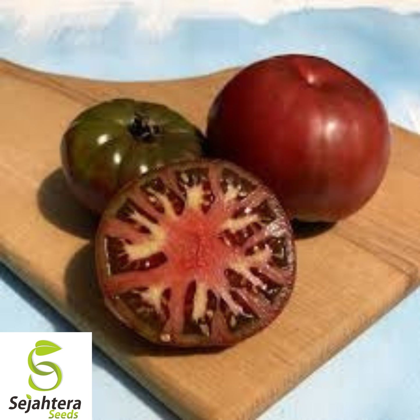 10+ Cherokee Purple Tomato Seeds - Heirloom, Organic, Non-GMO, Juicy & Rich Flavor