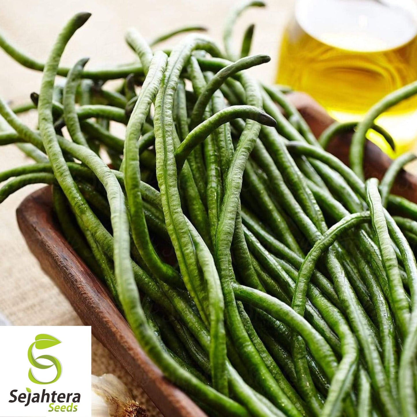 Dark Green Yard Long Bean Seeds - 120+ Heirloom, Organic, Non-GMO & Fresh