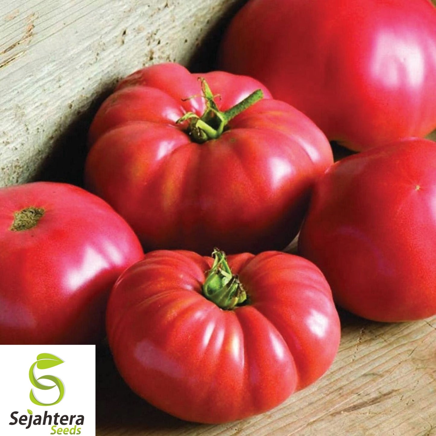 30+ German Johnson Tomato Seeds - Heirloom, Large, Juicy & High-Yield Variety