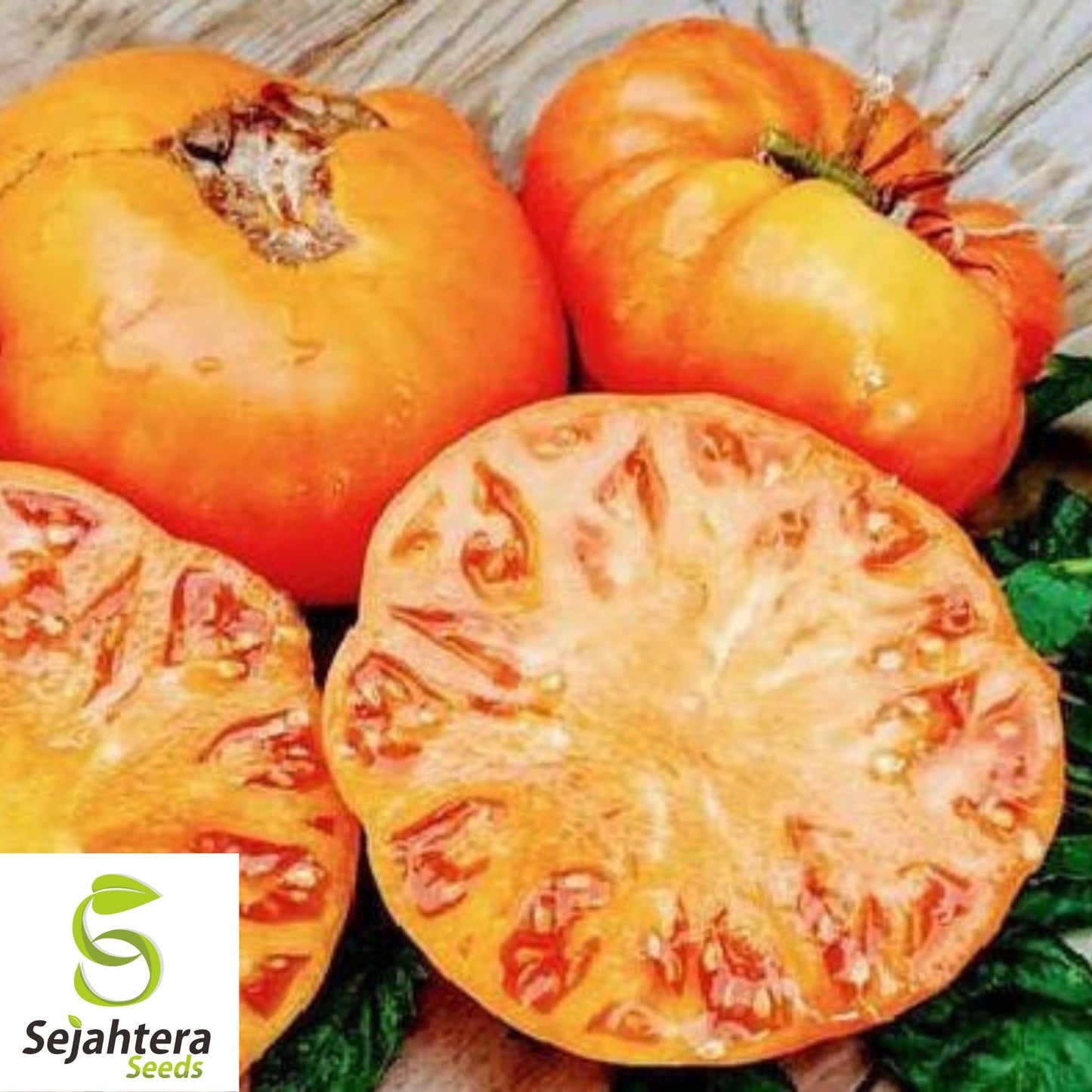 Yellow Brandywine Tomato Seeds - 30+ Heirloom, Organic, Non-GMO & Fresh