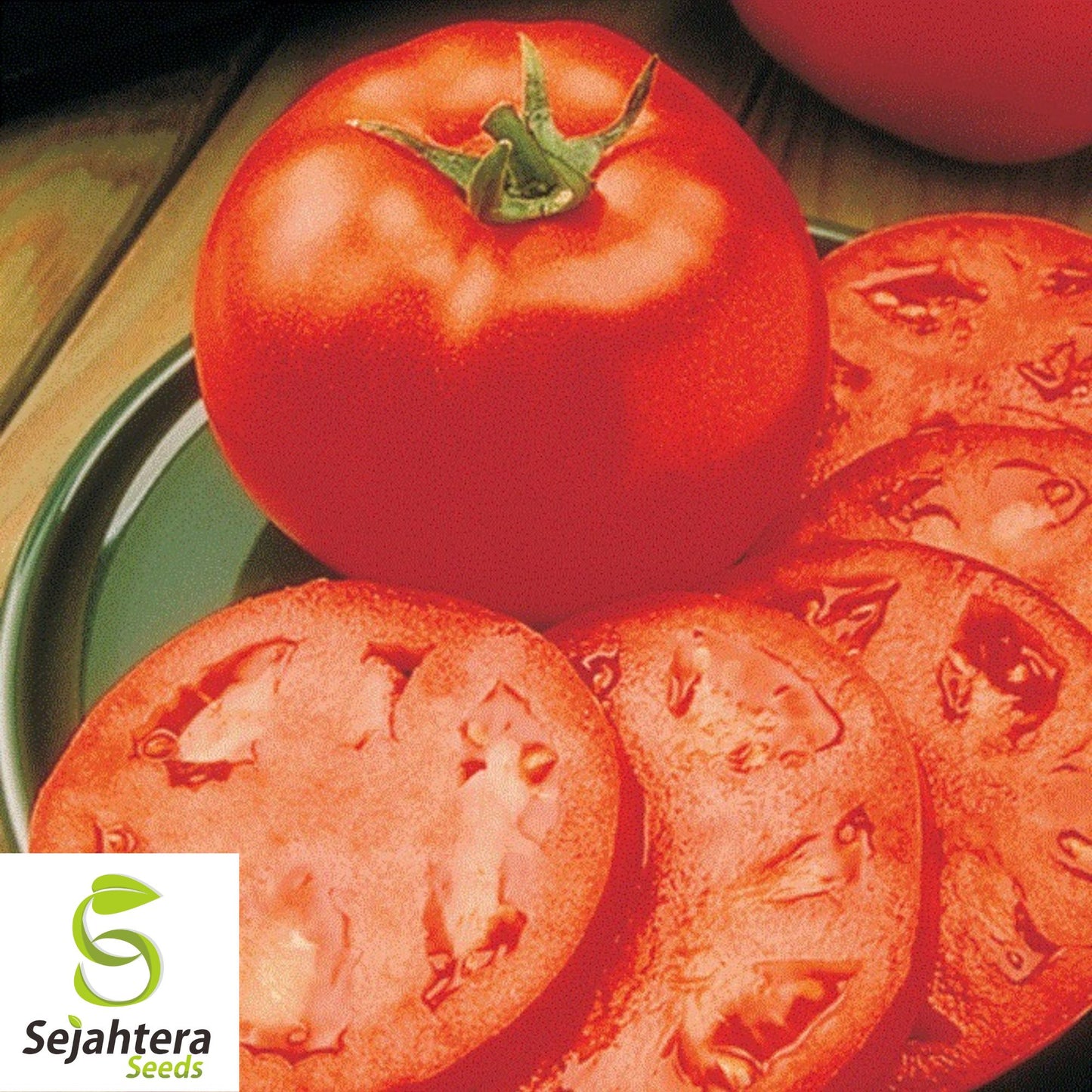 30 Giant Tomato Seeds - Non-GMO, Large & Flavorful Heirloom Variety
