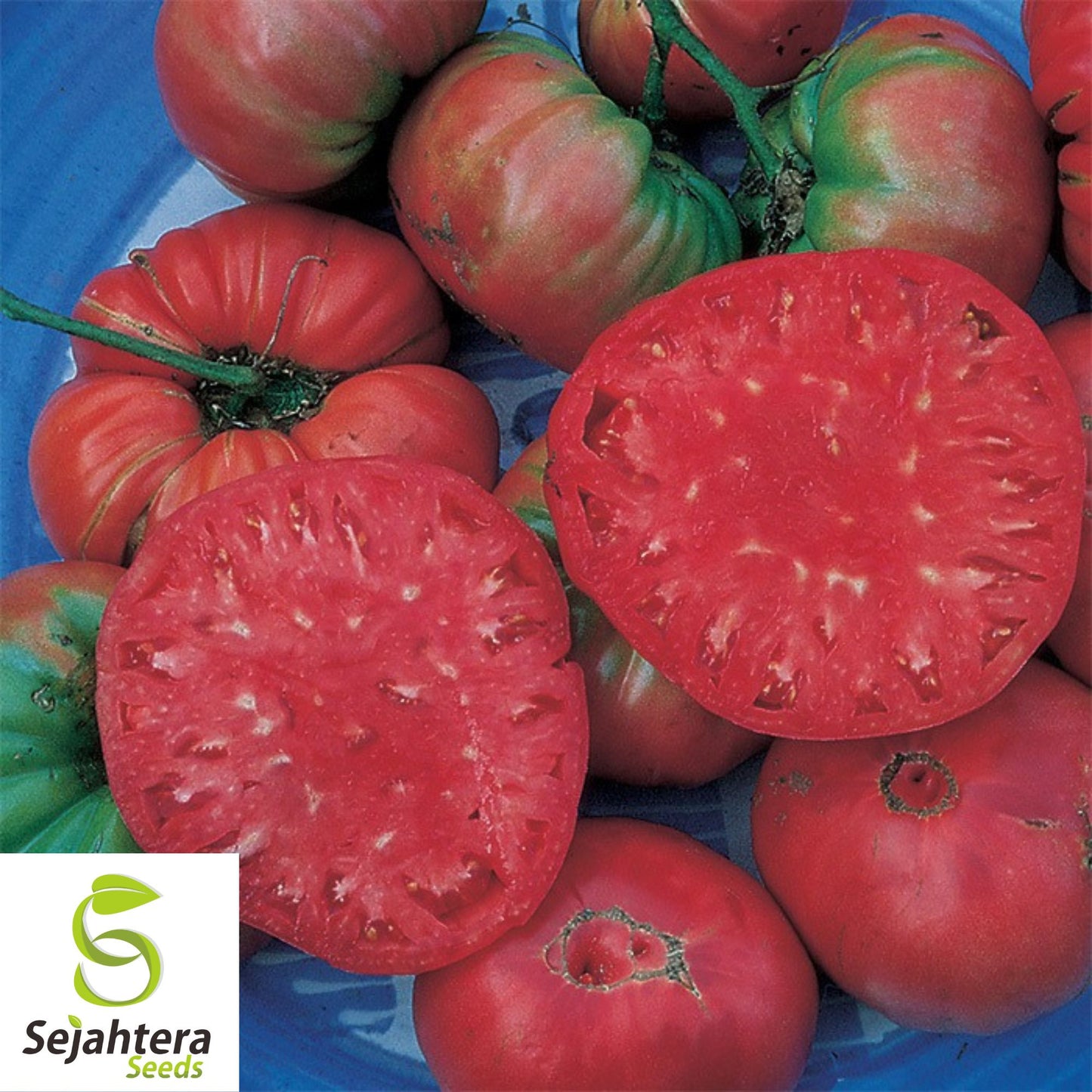 30 Giant Tomato Seeds - Non-GMO, Large & Flavorful Heirloom Variety