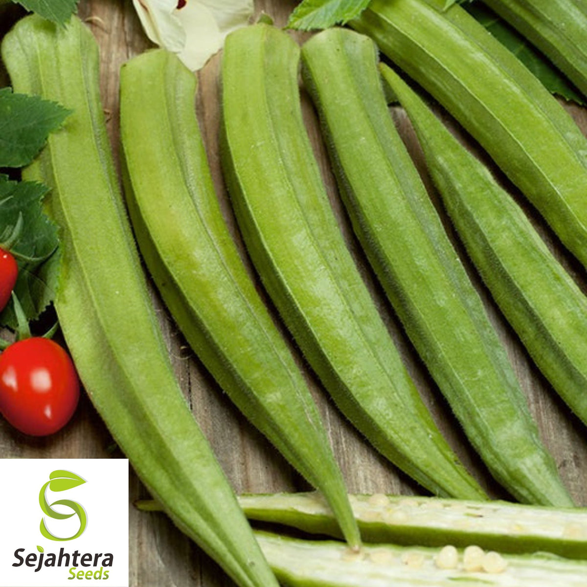Louisiana Longhorn Cowhorn Okra Seeds - 100+ Heirloom - Non-GMO - High Yield