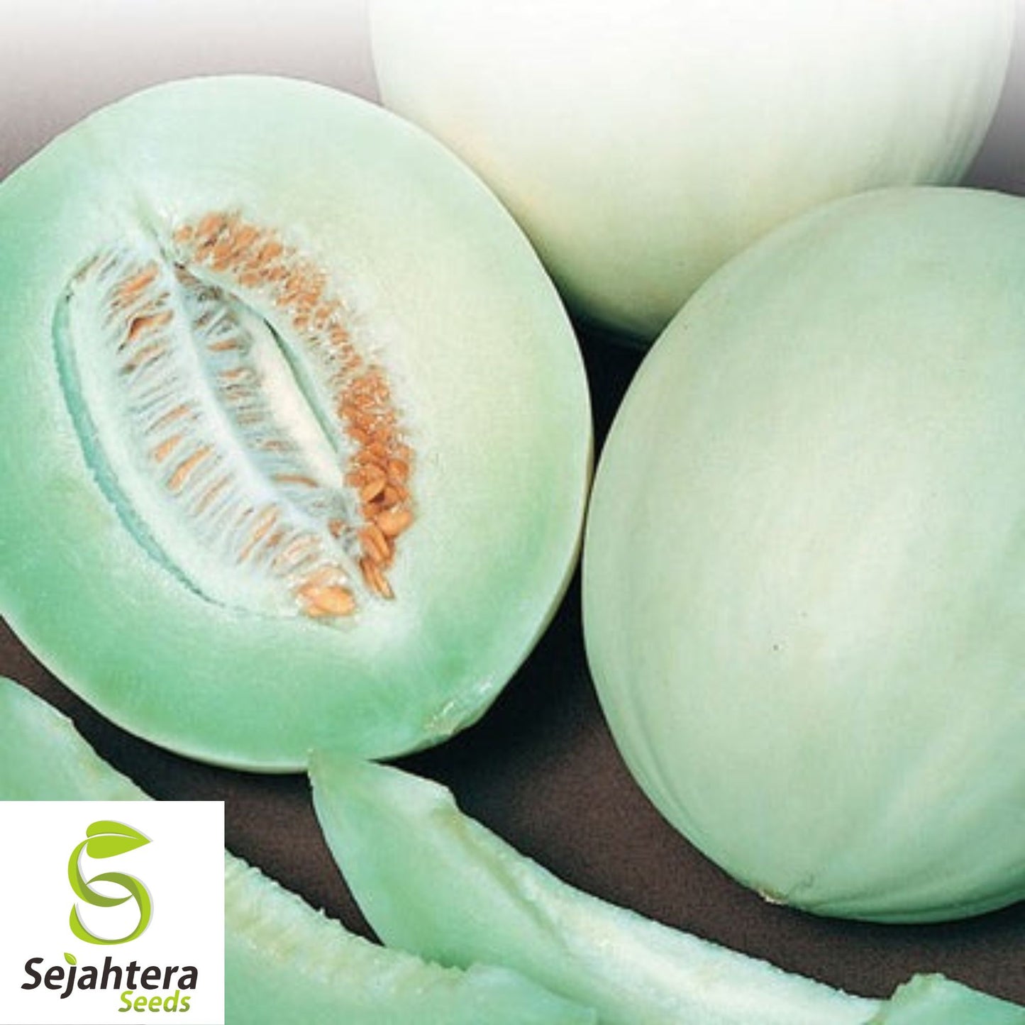 50+ Honey Dew Cantaloupe Seeds - Green Flesh Melon, Sweet Fruit, Non-GMO