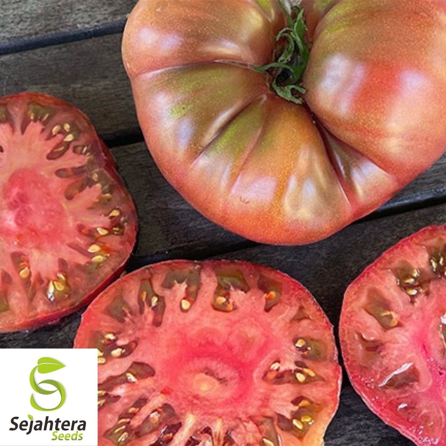 30 Cherokee Purple Tomato Seeds - Non-GMO, Heirloom & Rich Flavor Variety