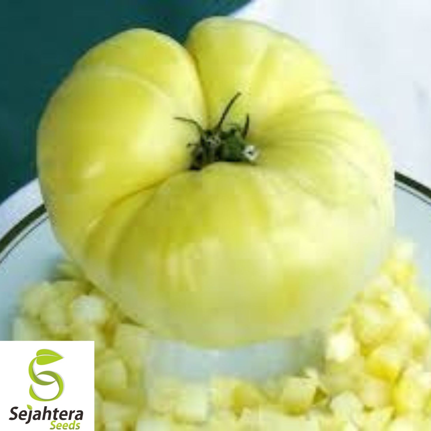 30+ Great White Tomato Seeds - Heirloom, Organic, Rare, Sweet & Juicy Beefsteak