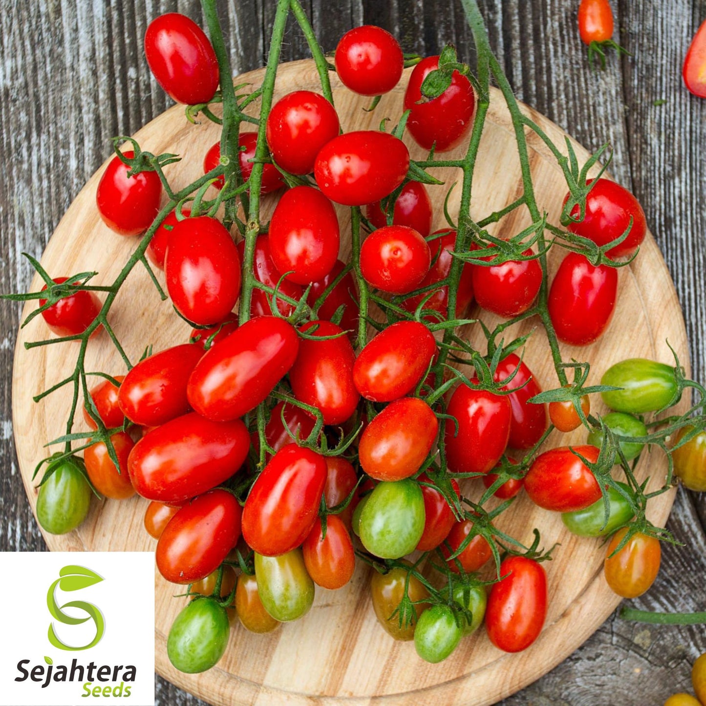 30 Baby Roma Tomato Seeds - Non-GMO, Sweet & Compact Variety