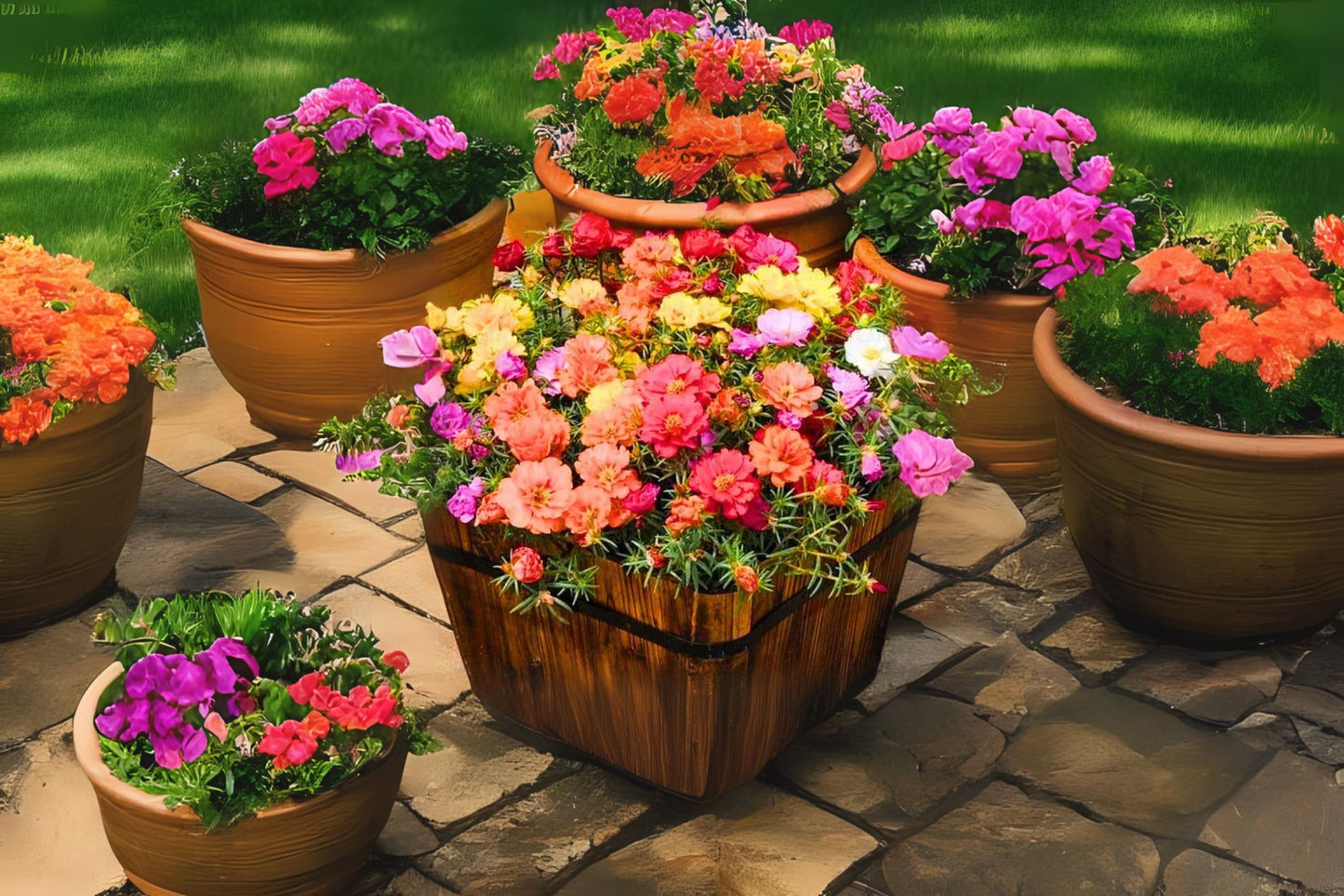 Rose Moss (Portulaca grandiflora)