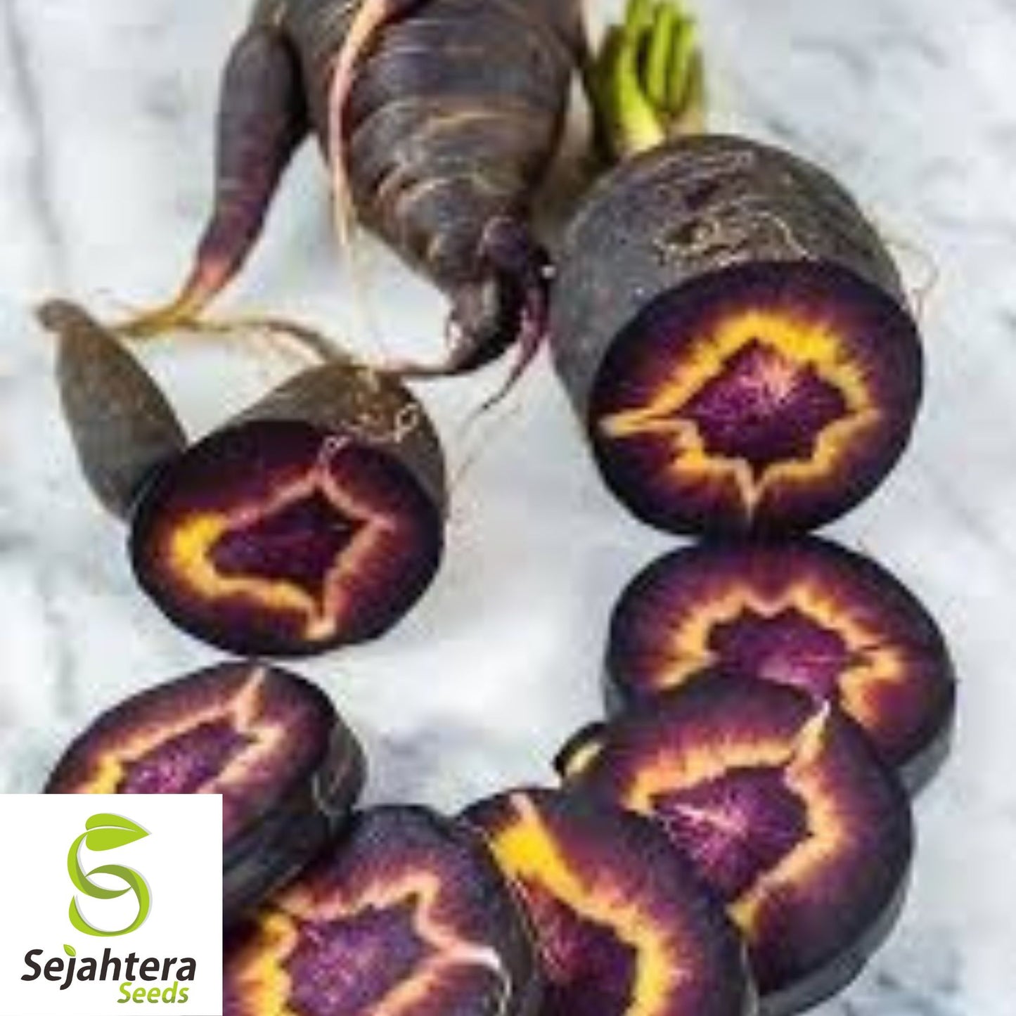 Black Nebula Carrot Seeds - 100+ Heirloom, Organic, Non-GMO & Rare