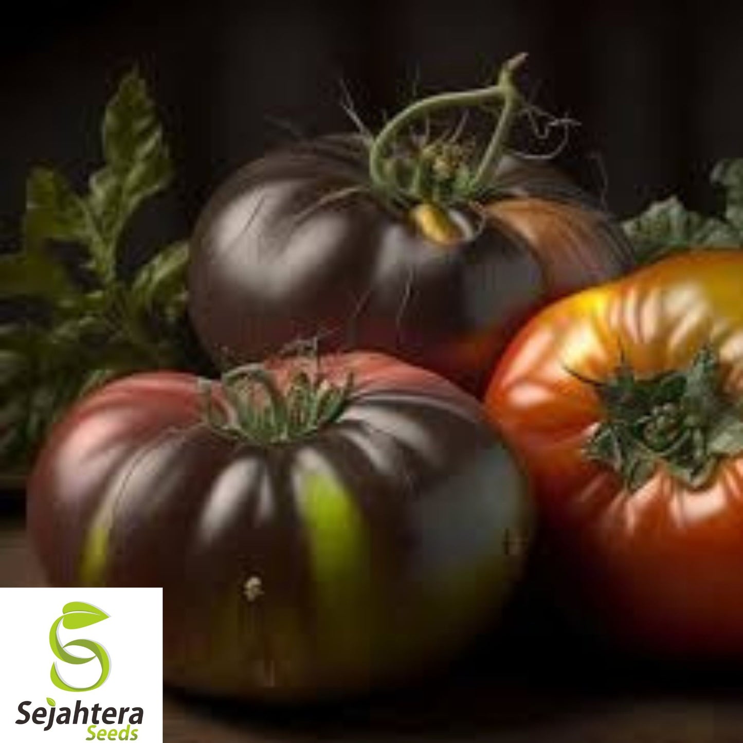 10+ Black Brandywine Tomato Seeds - Heirloom, Organic, Non-GMO, Rare & Juicy