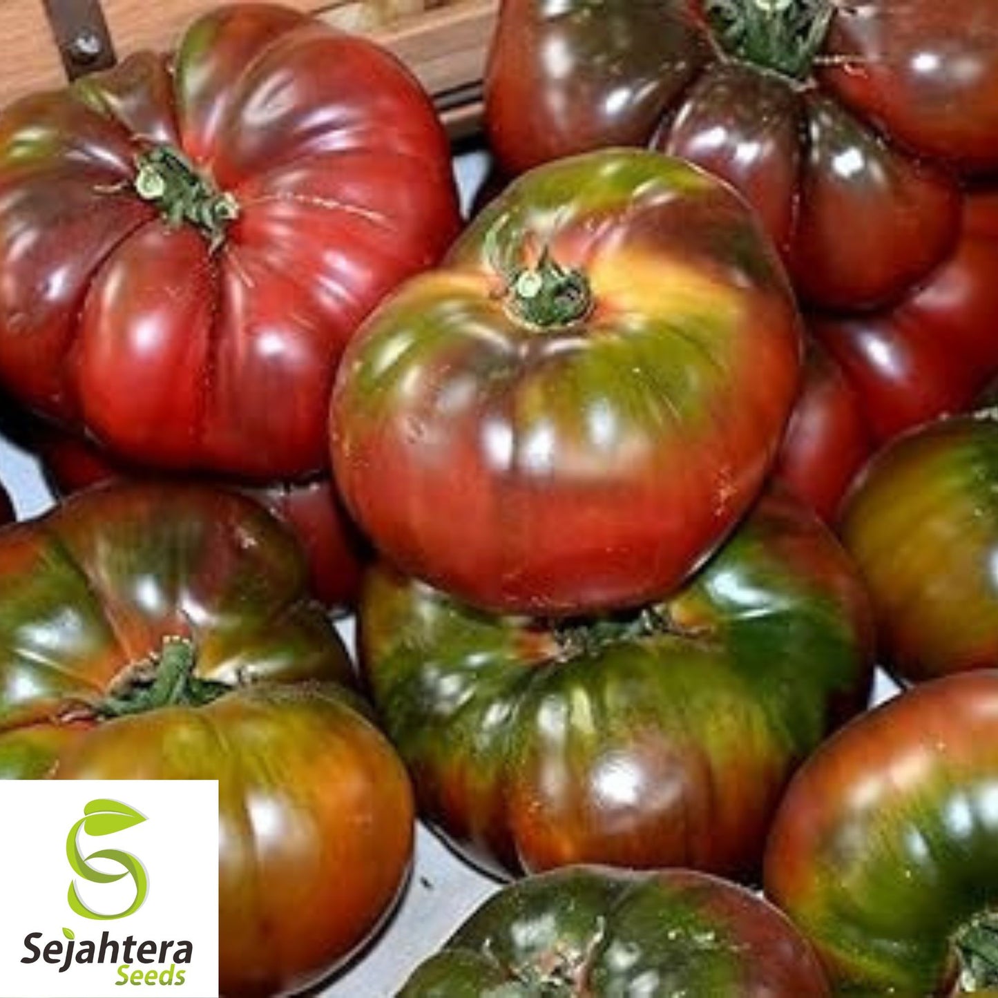 Black Krim Tomato Seeds - 120+ Heirloom, Organic, Non-GMO & Rich Flavor