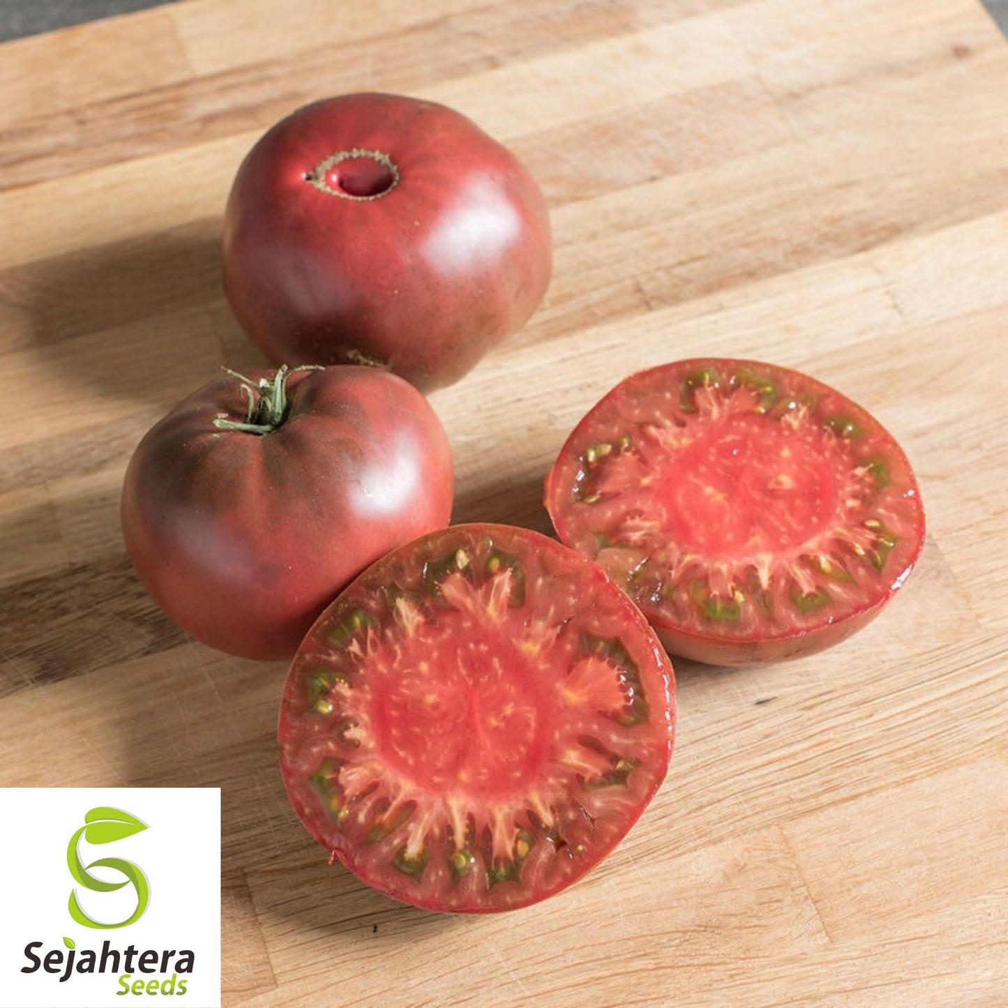 30 Cherokee Purple Tomato Seeds - Non-GMO, Heirloom & Juicy Variety