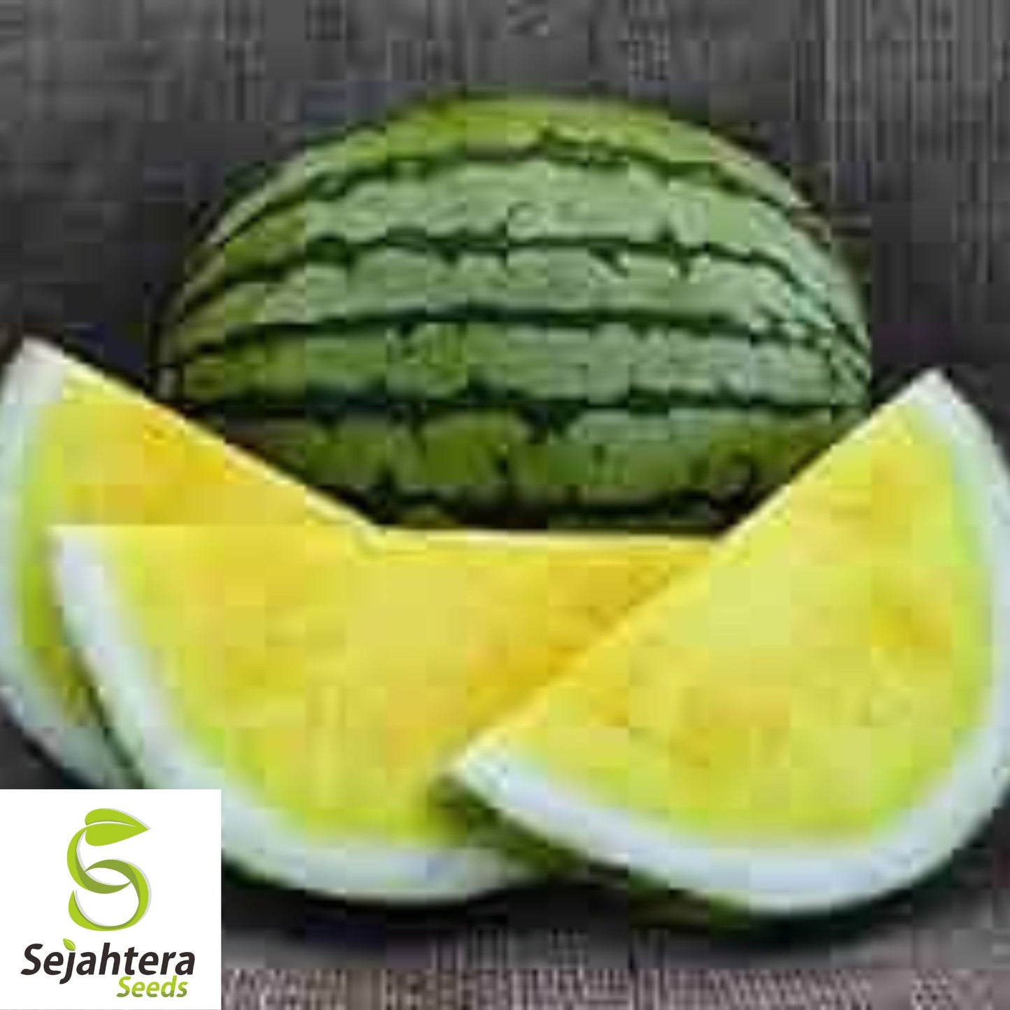 Yellow Gem Watermelon Seeds - 10+ Heirloom, Non-GMO, Sweet & Rare