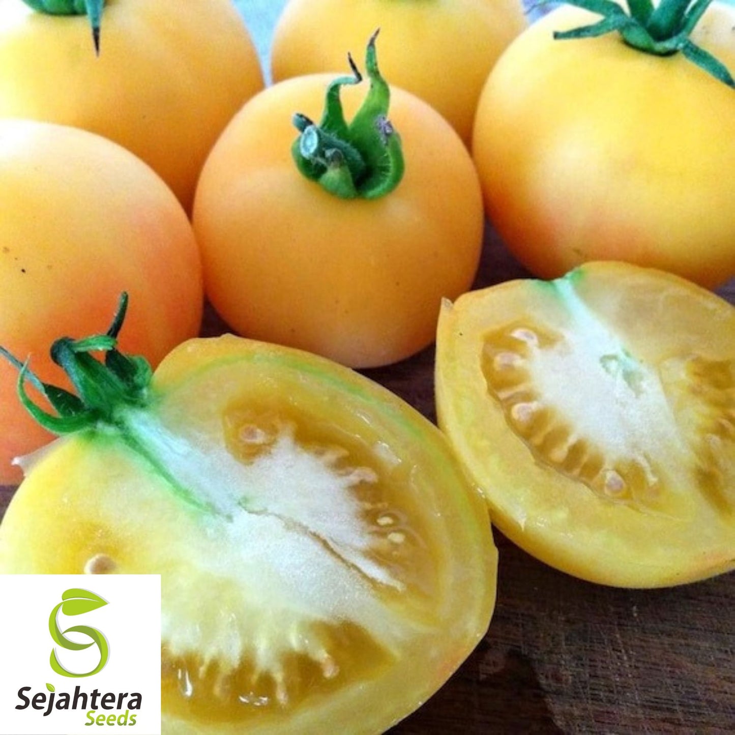 30 Garden Peach Tomato Seeds - Non-GMO, Sweet & Unique Heirloom