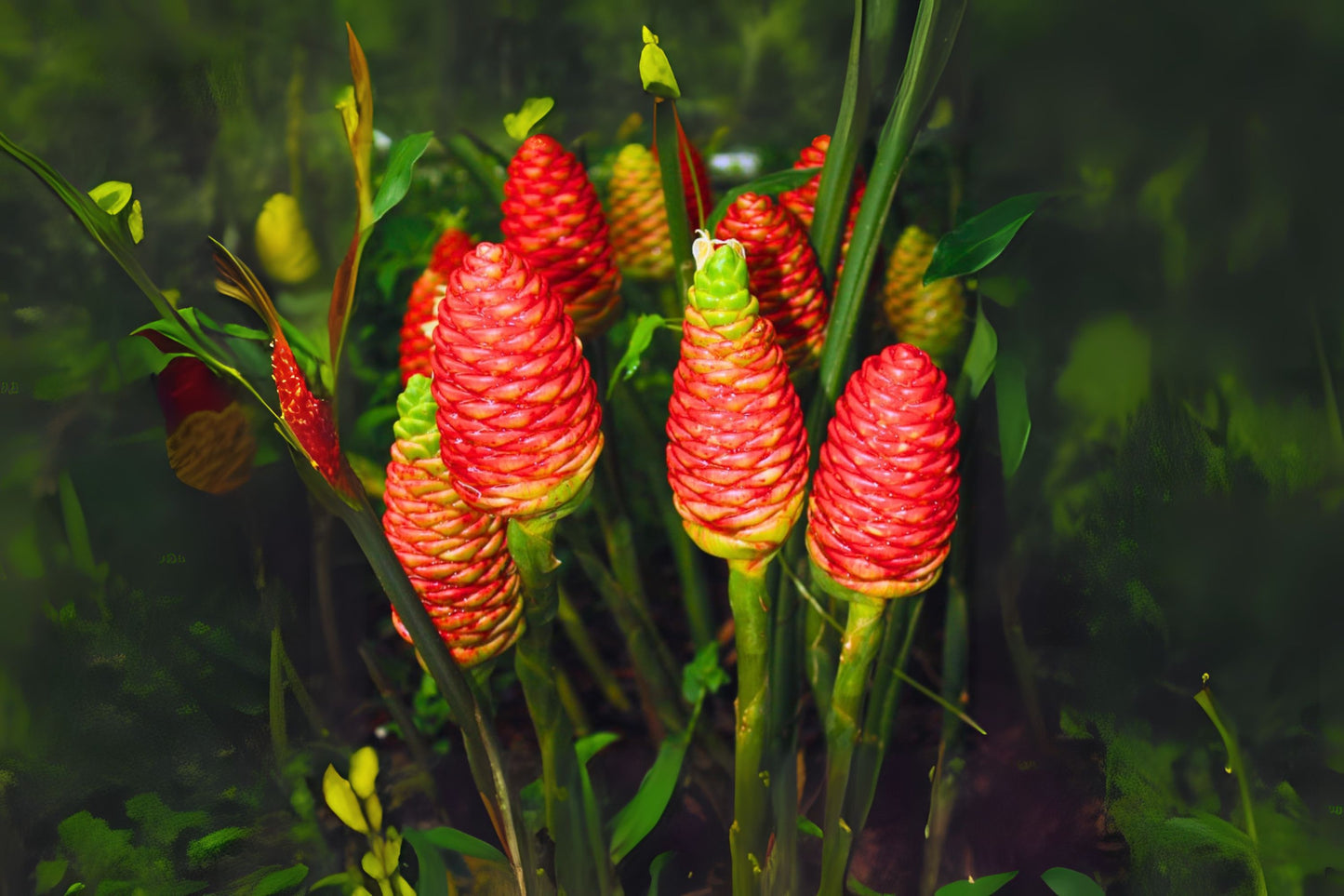 Shampoo Ginger Rhizomes - Fresh Zingiber zerumbet - Natural Shampoo Plant - Buy 2 Sets, Get 1 Free - Free Shipping