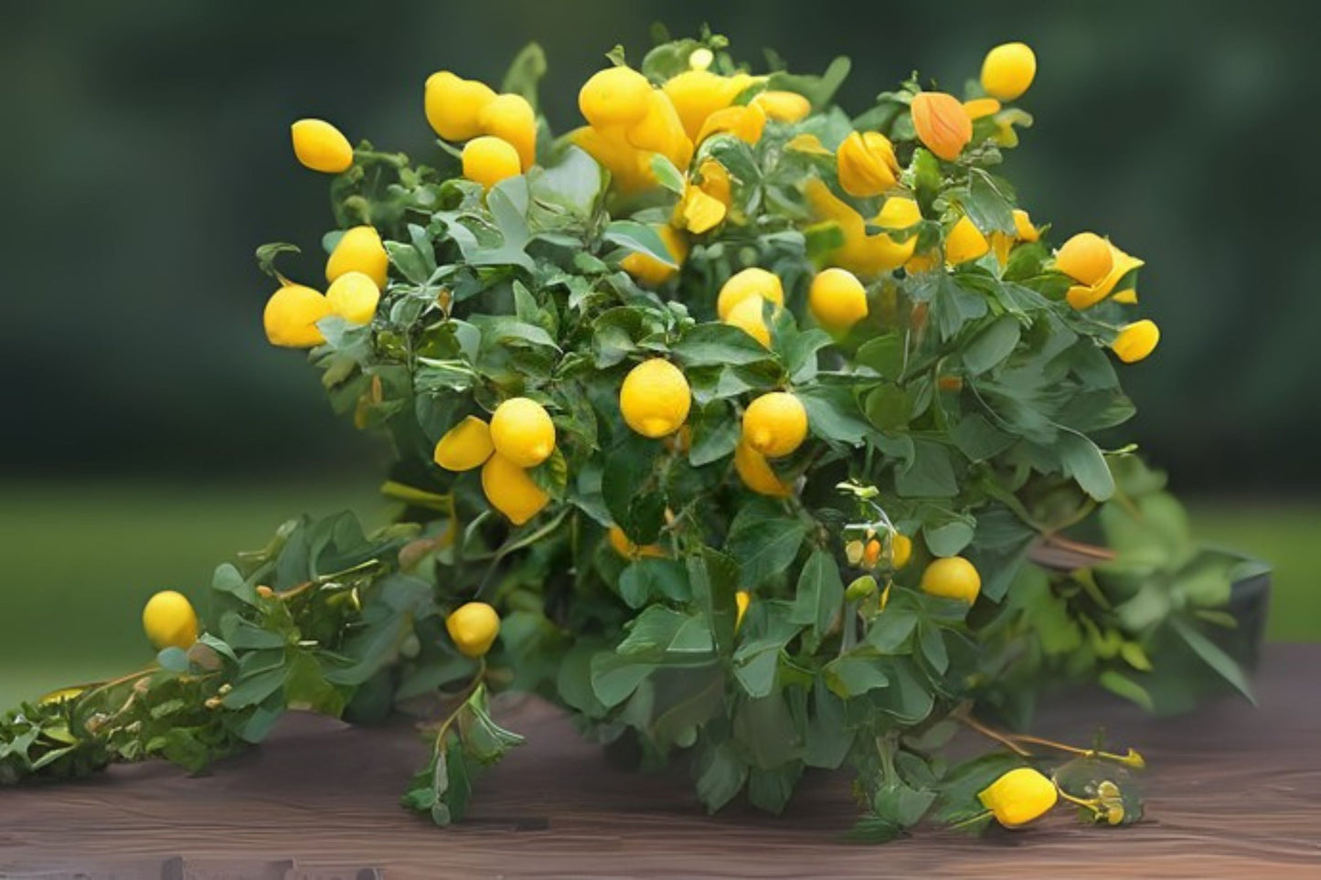 Meyer Lemon Tree 2 Gallon Pot - Citrus x meyeri - Healthy Indoor/Outdoor Plant for Home Gardening