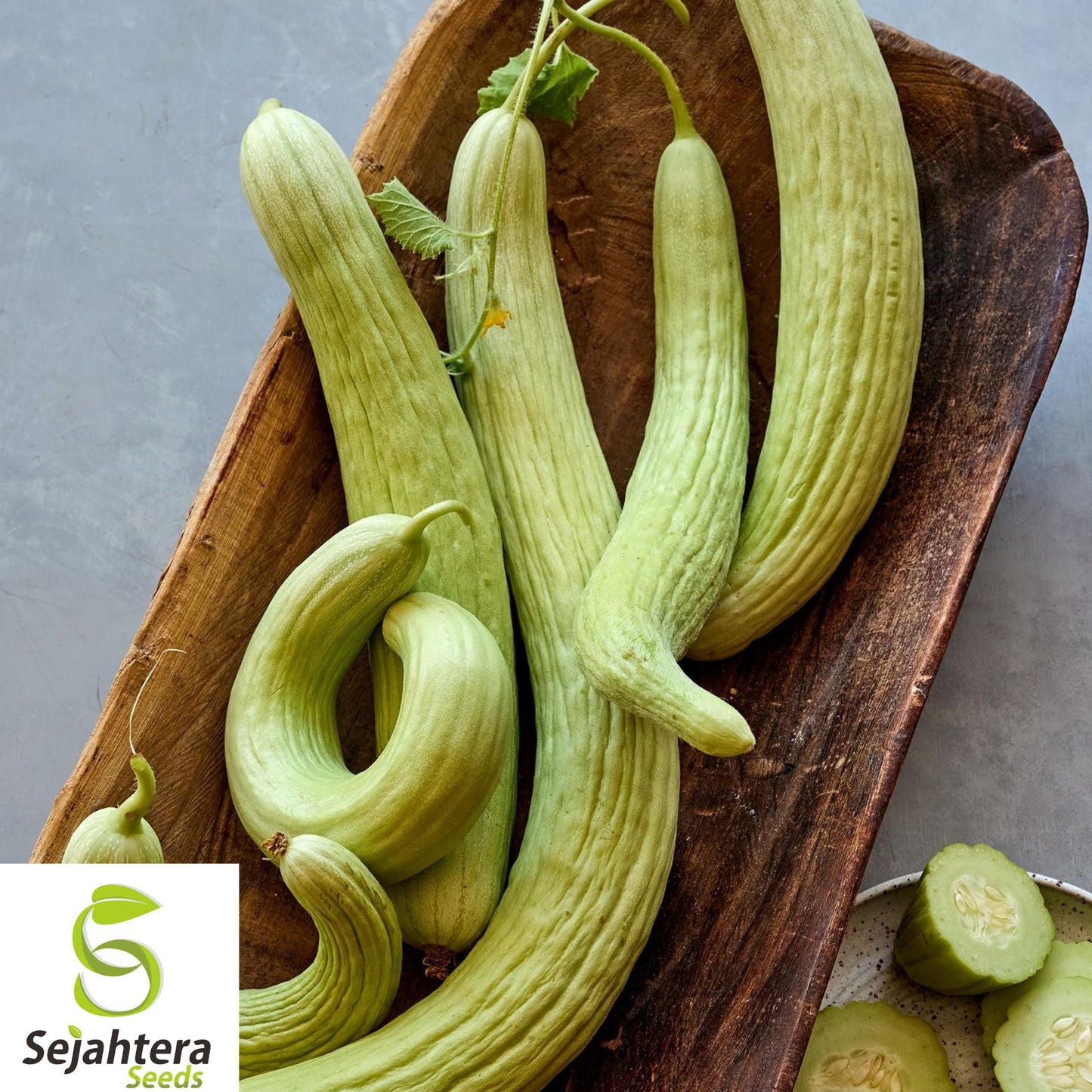 100+ Armenian Yard Long Cucumber Seeds - Heirloom, Organic, Non-GMO, Crisp & Sweet