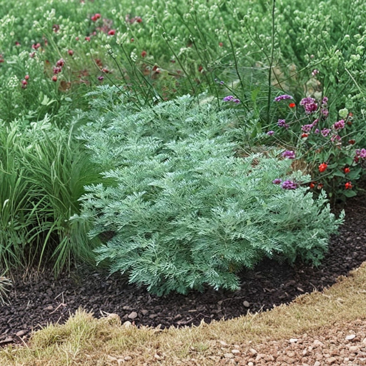 Wormwood Herb Live Plant, Artemisia Absinthium, 1 Foot Tall, 6 Inch Pot, Aromatic Perennial Herb Plant
