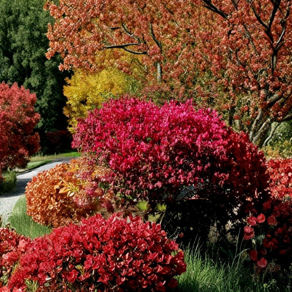 Wahoo Burning Bush Seeds – Euonymus atropurpurea | 20 Seeds | Native Hardy Shrub with Brilliant Red Fall Color