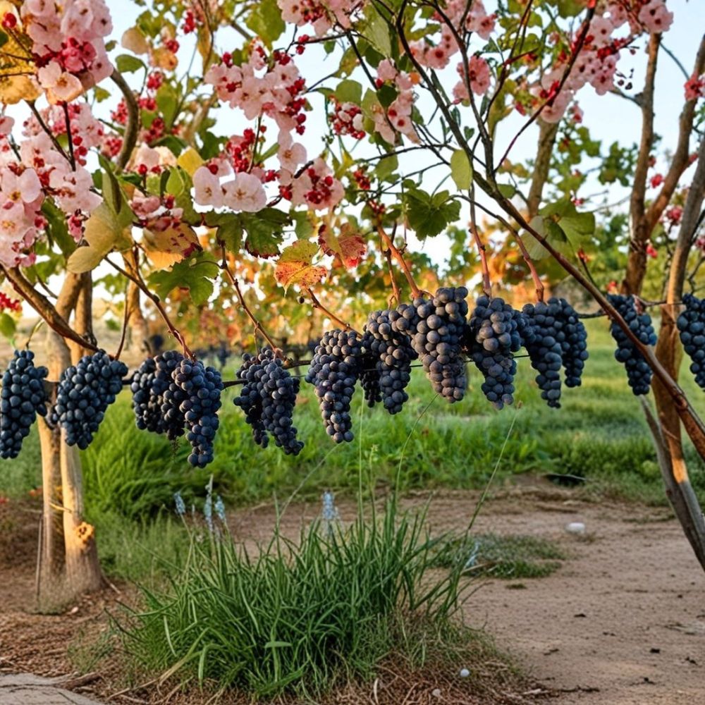 Grape Vine Cuttings – Assorted Varieties Unrooted (45 Pack) | Mix & Match Grapes | Organic Vineyard | Wine, Table & Juice Grapes