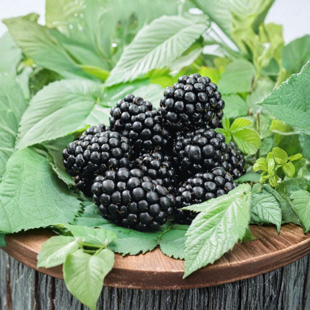 Sweet Blackberry Plants – Live Fruit Plants | Set of 2 | Includes 3-Inch Pots | Juicy Edible Berries | Easy Backyard Garden Plant