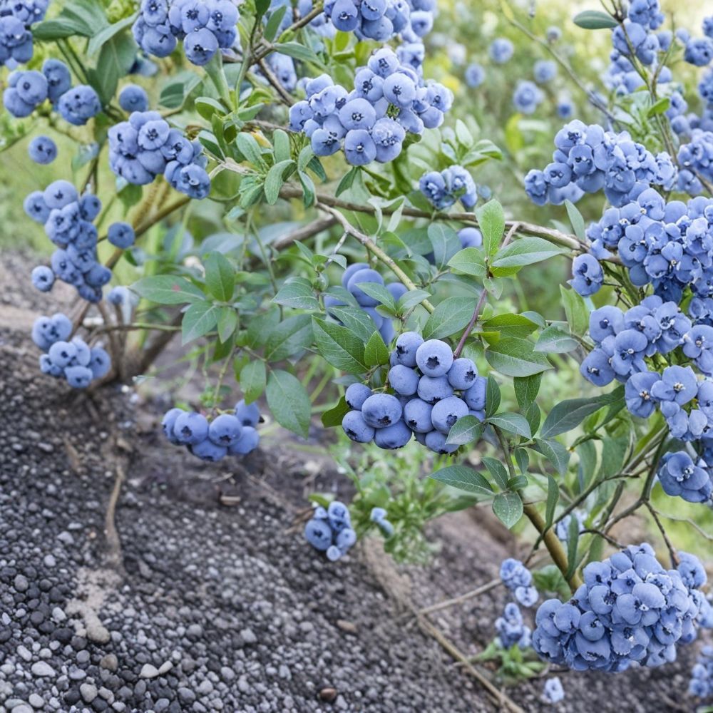 Sweetcrisp Blueberry Plant – Vaccinium corymbosum Starter Plug | 3–6 Inches Tall | Bare Root Southern Highbush Berry Bush