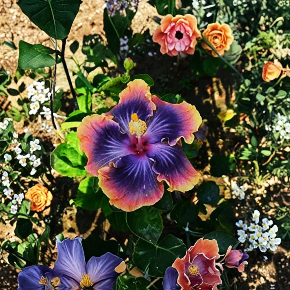 Madagascar Hibiscus (Rose Mallow) – 7 Unrooted Cuttings (5–7 Inches) | Hibiscus moscheutos | Hardy Perennial Flowering Shrub