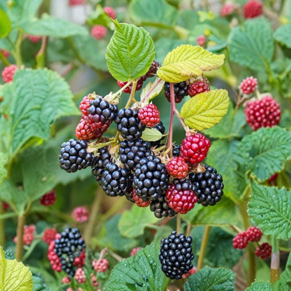 Wild Blackberry Cuttings – Rubus spp. Live Unrooted Cuttings | Set of 15 | Edible Berry Plant | Pollinator Friendly | Fast Growing