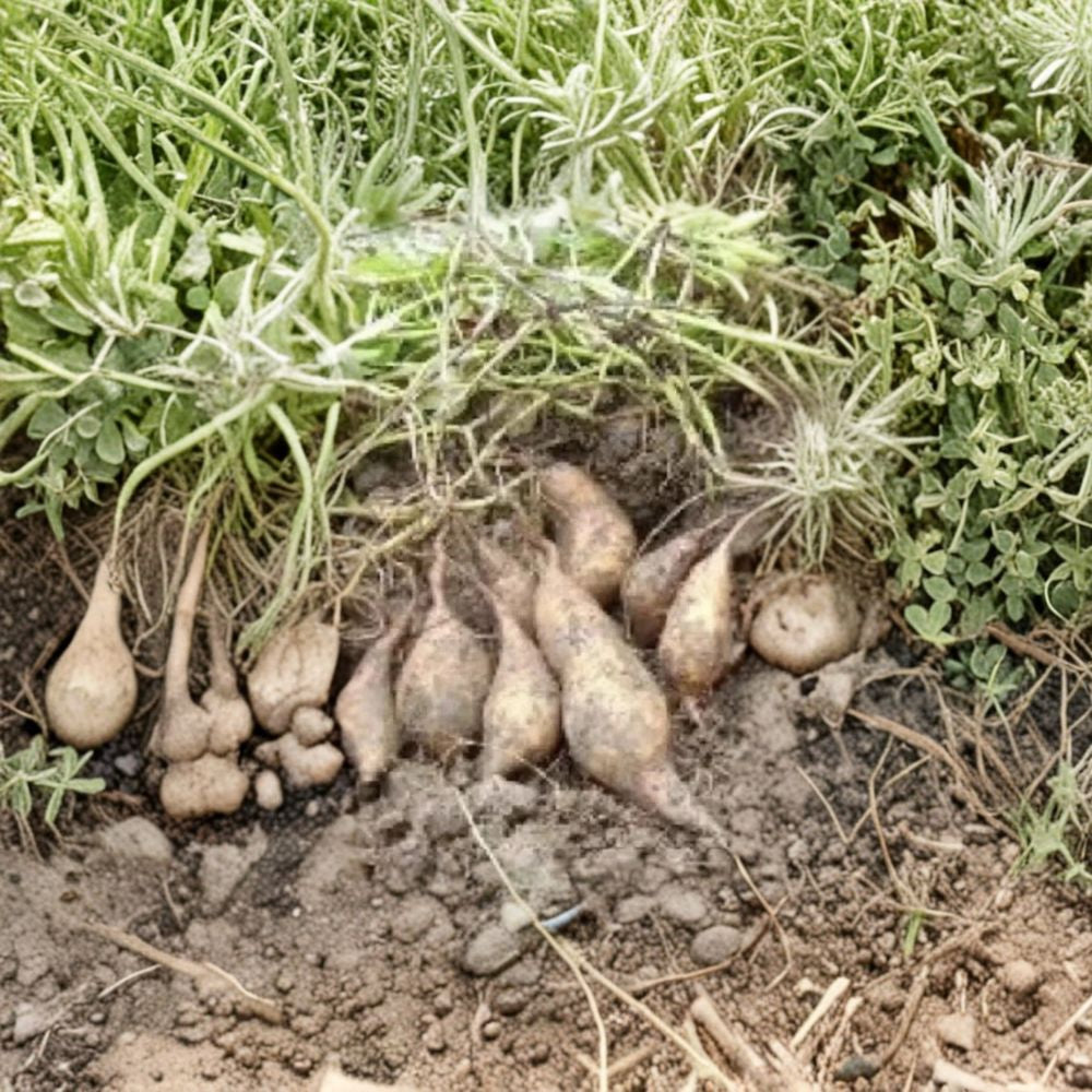 White Sweet Potato Slips Set of 10 | Live Cuttings Ready to Plant | Asian Sweet Potato Plants | Edible Greens & Root Crop | No Pot