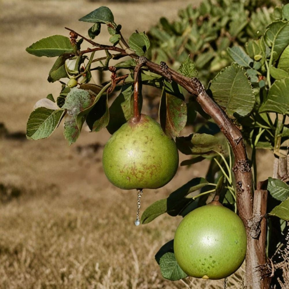 Old Home Pear – Pyrus communis Fruit Tree Seeds | 25+ Count | Heirloom Variety Cold Hardy Orchard Tree | Grow from Seed | Backyard Garden