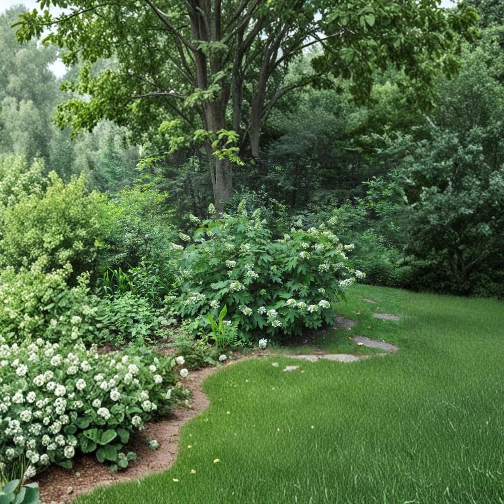 Hydrangea quercifolia ‘Peewee’ – Oakleaf Hydrangea Live Starter Plant | 4–6 Inches Tall | Includes Nursery Pot Compact Shrub | White to Pink Blooms | Shade Garden Favorite