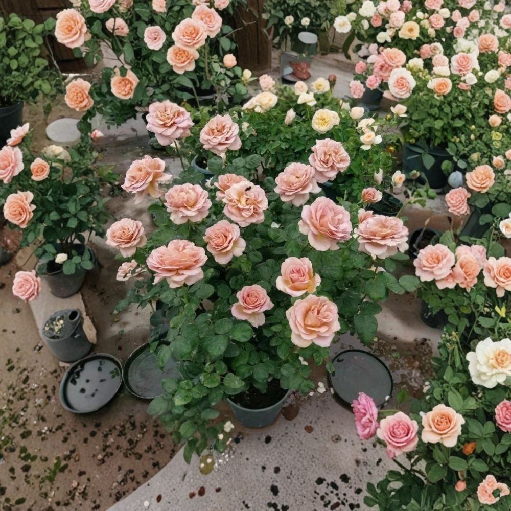 Cafe Latte Rose Cuttings – Rare Beige Brown Rose | 3 Unrooted Cuttings for Rooting or Grafting | Unique Garden Rose