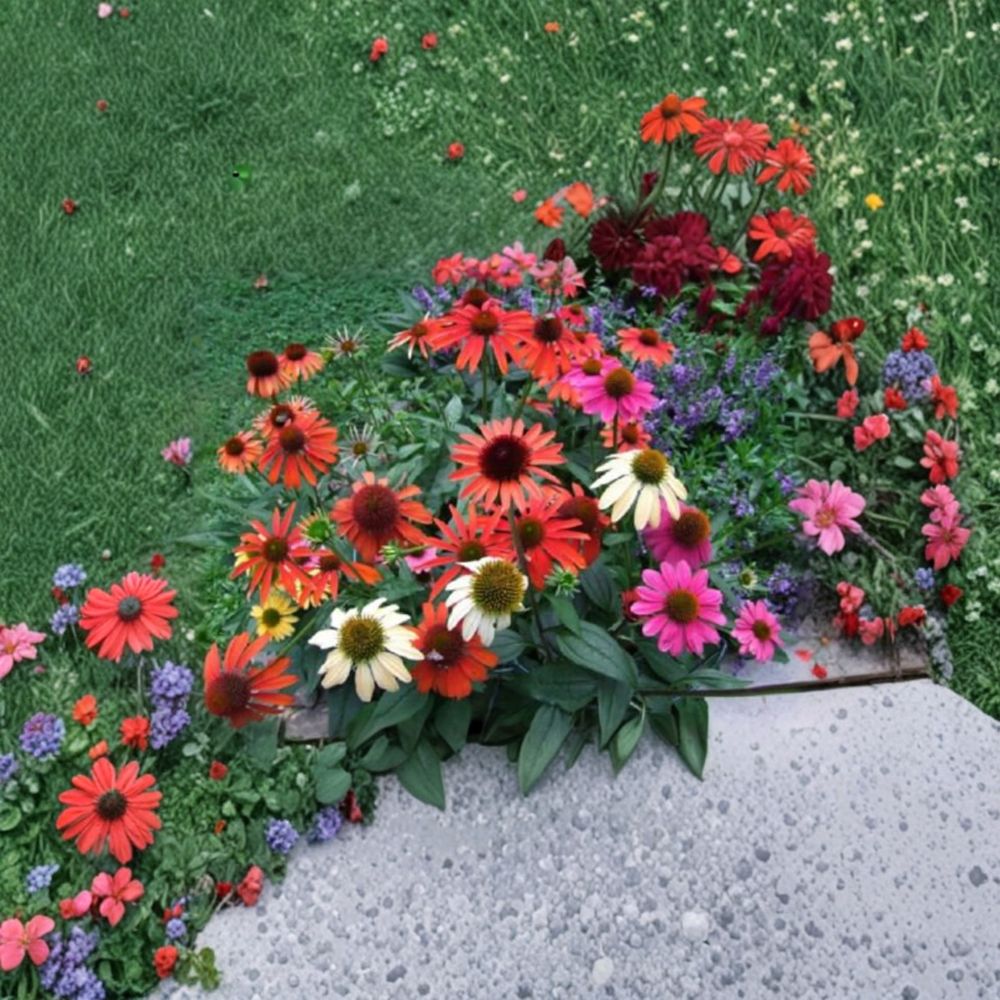 Echinacea ‘Cheyenne Spirit’ – Coneflower Live Starter Plant | 6–10 Inches Tall | Mixed Color Blooms | Pollinator Friendly Perennial | First Year Flowering