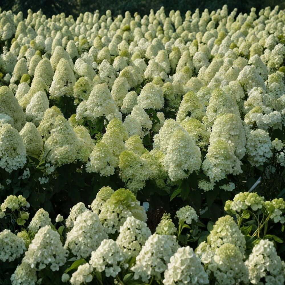 Hydrangea paniculata ‘Limelight’ – Live Starter Plant | 6 Inches Tall | Includes Nursery Pot Lime Green to Pink Blooms | Hardy Shrub | Easy to Grow