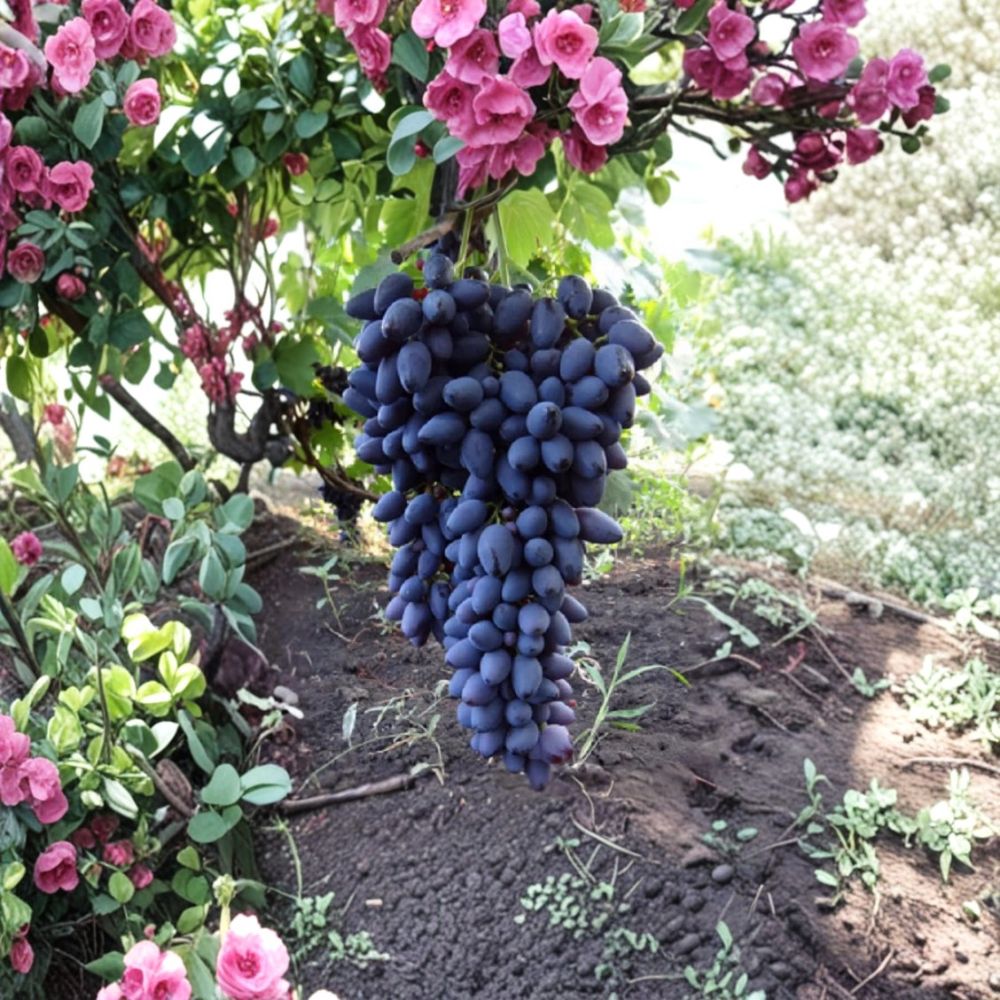 Viking Grape Cuttings – Gift of Zaphorozye Variety | 5 Pack Live Cuttings | Rare Fruit Vine | For Rooting or Grafting | Fast Growing