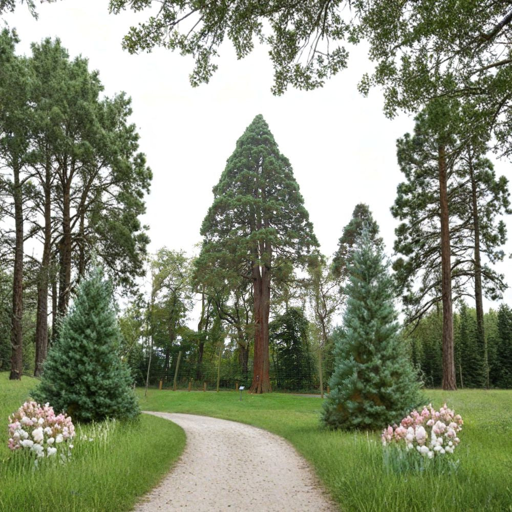 Giant Sequoia Tree Seeds – Sequoiadendron giganteum | 60 Seeds Massive Evergreen | Long-Lived | Redwood | Iconic Specimen Tree