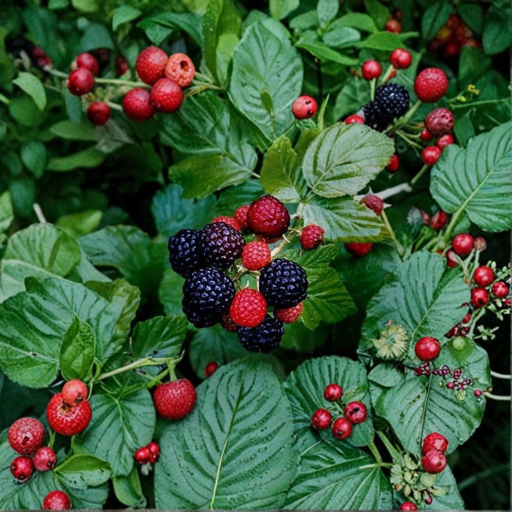 Black Hawk Raspberry – Rubus occidentalis Live Plant | 1–2 Year Old | Sweet High-Yield Berry Bush | Garden Ready Fruit Plant