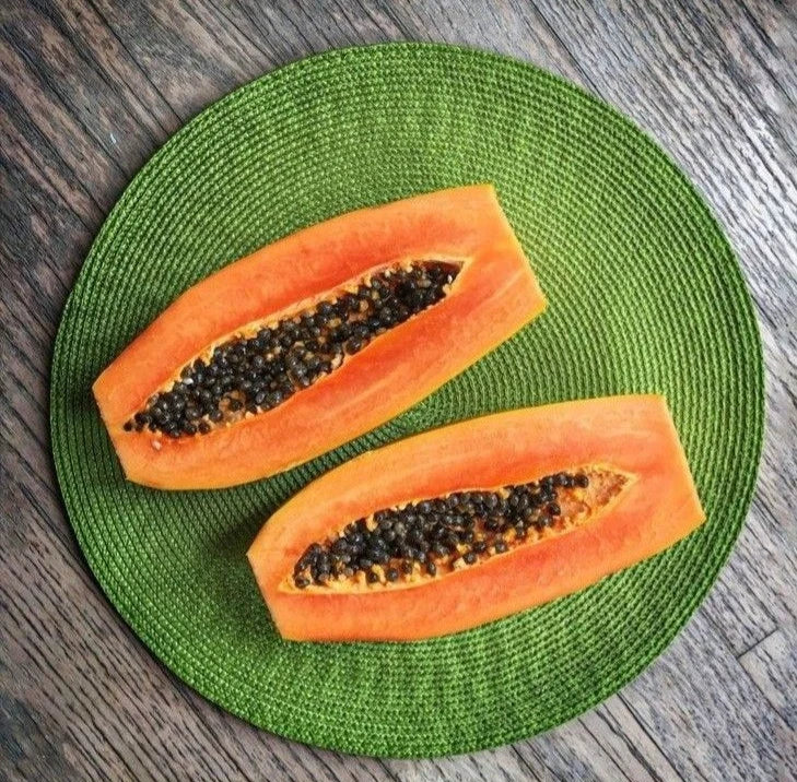 Premium Red Carisya Papaya Seeds (Carica papaya 'Red Carisya') – 150+ Fresh Rare High-Yield Deep Red-Orange Flesh Seeds for Planting
