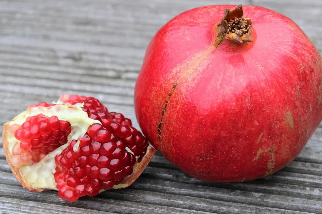 Premium Afghan Pomegranate Seeds (Punica granatum var. Afghan) – Exotic Deep Ruby-Red Fruit Seeds for Planting (100+ Pcs)