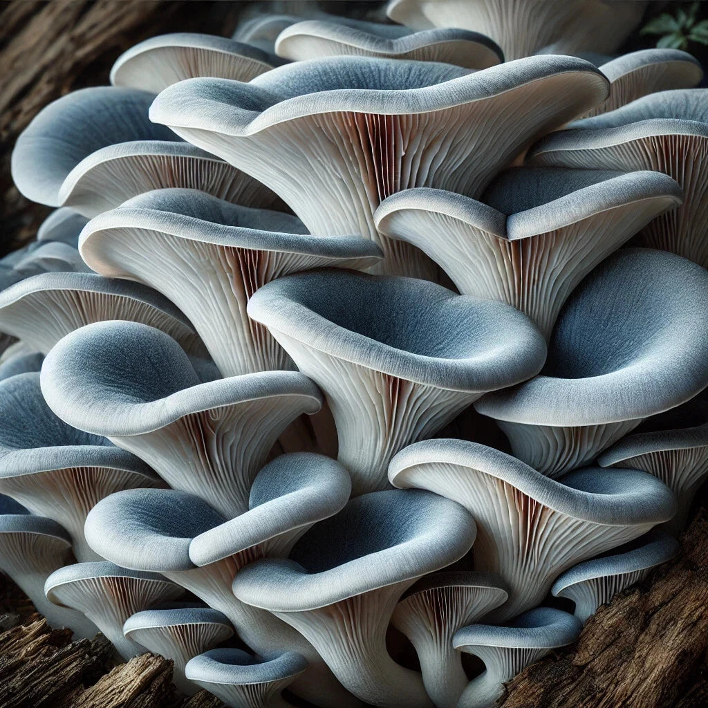 Blue Oyster Mushroom Liquid Culture Syringe 10cc - Pleurotus Columbinus - Fast Growth, Contaminant-Free Cultivation