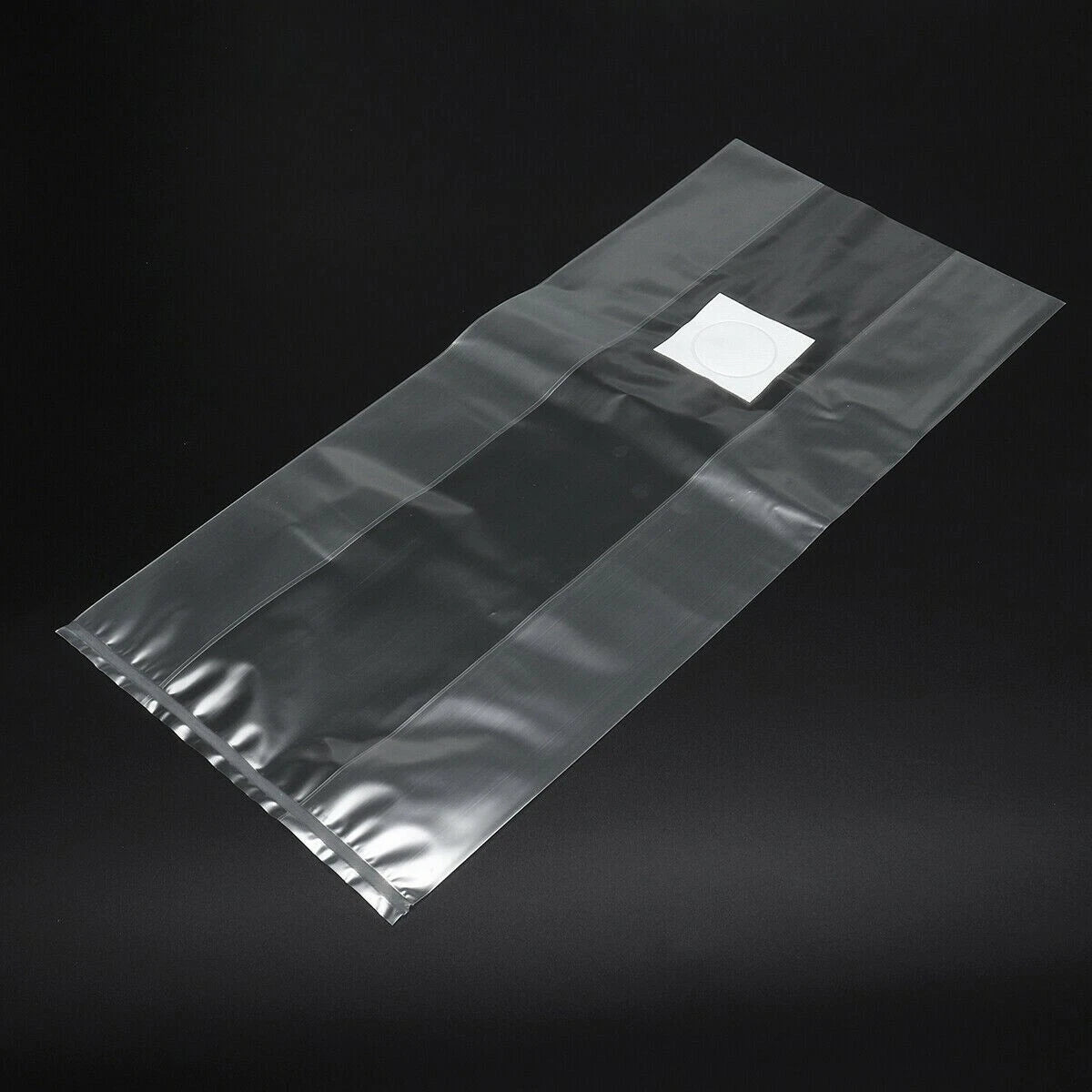 Mushroom Grow Bags 100ct Gusseted 8Mil Polypropylene 0.2 Micron Filter for Fungi Cultivation