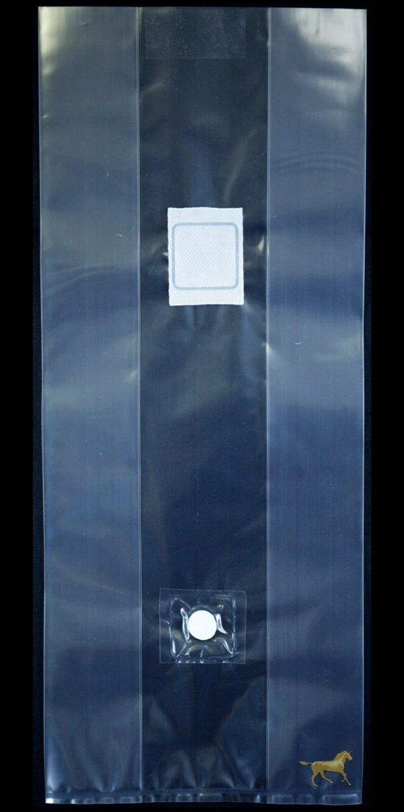 Unicorn Mushroom Grain Spawn Bags 25 Pack - 5"x4"x18" Gussetted Polypropylene - Autoclavable with Self-Healing Port