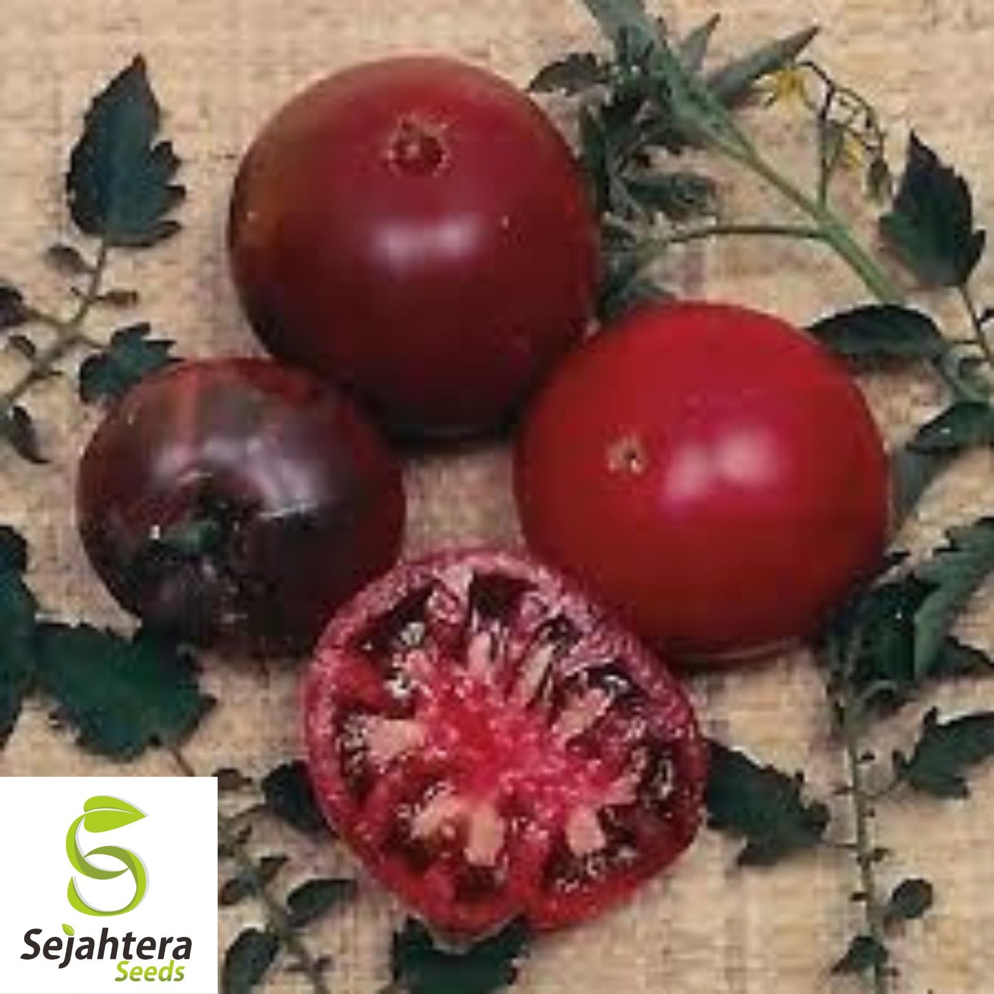 Black Krim Tomato Seeds - 120+ Organic Heirloom - Sweet & Juicy - Non-GMO