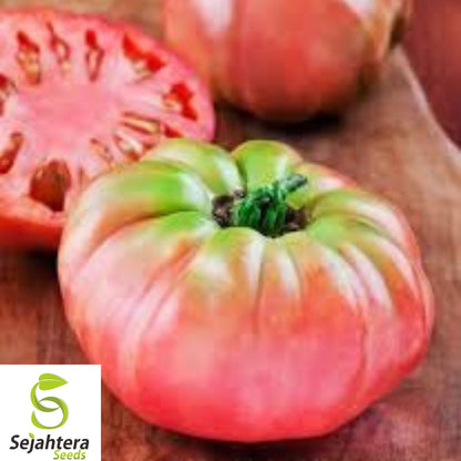30+ German Johnson Tomato Seeds - Heirloom, Organic, Non-GMO, Large & Juicy