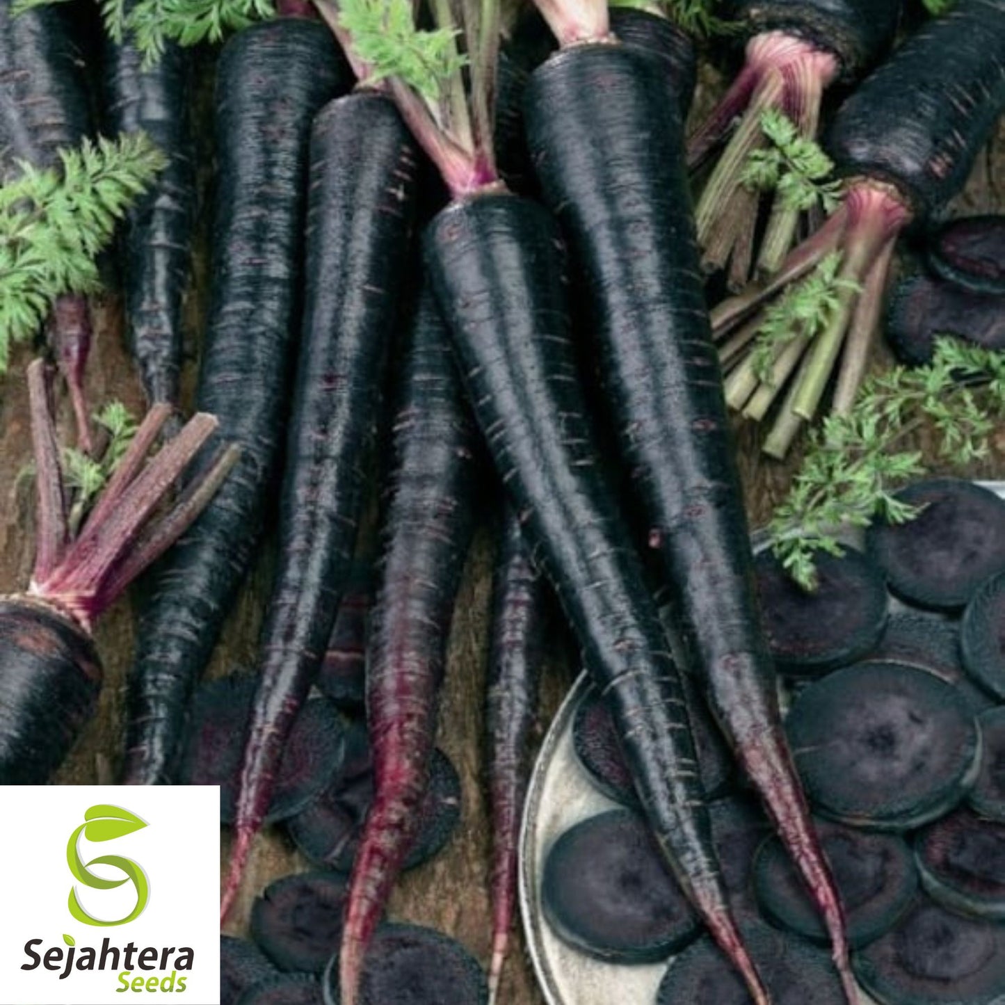 150+ Black Nebula Carrot Seeds - Non-GMO, Heirloom & Nutrient-Rich Variety