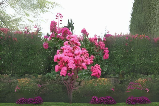 Pink Crape Myrtle Seeds - Organic 10 Pack - Lagerstroemia indica - Flowering Shrub for Garden